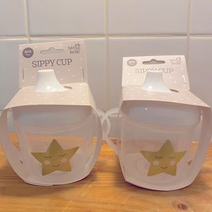 Brand New Sass & Belle Star Sippy Cups